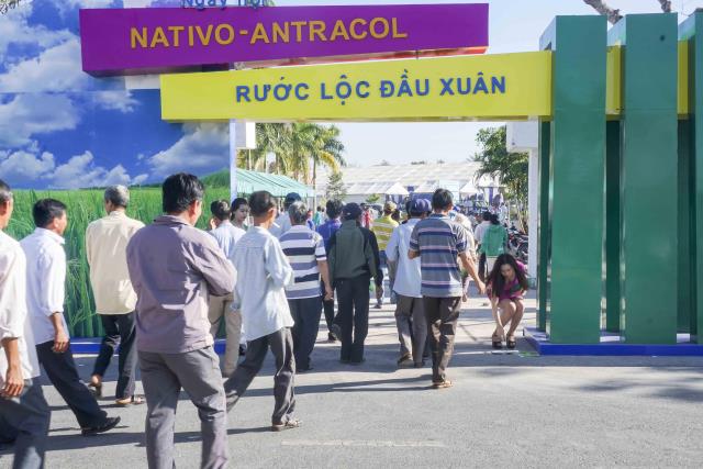 Cổng festival Nativo – Antracol tại Long An